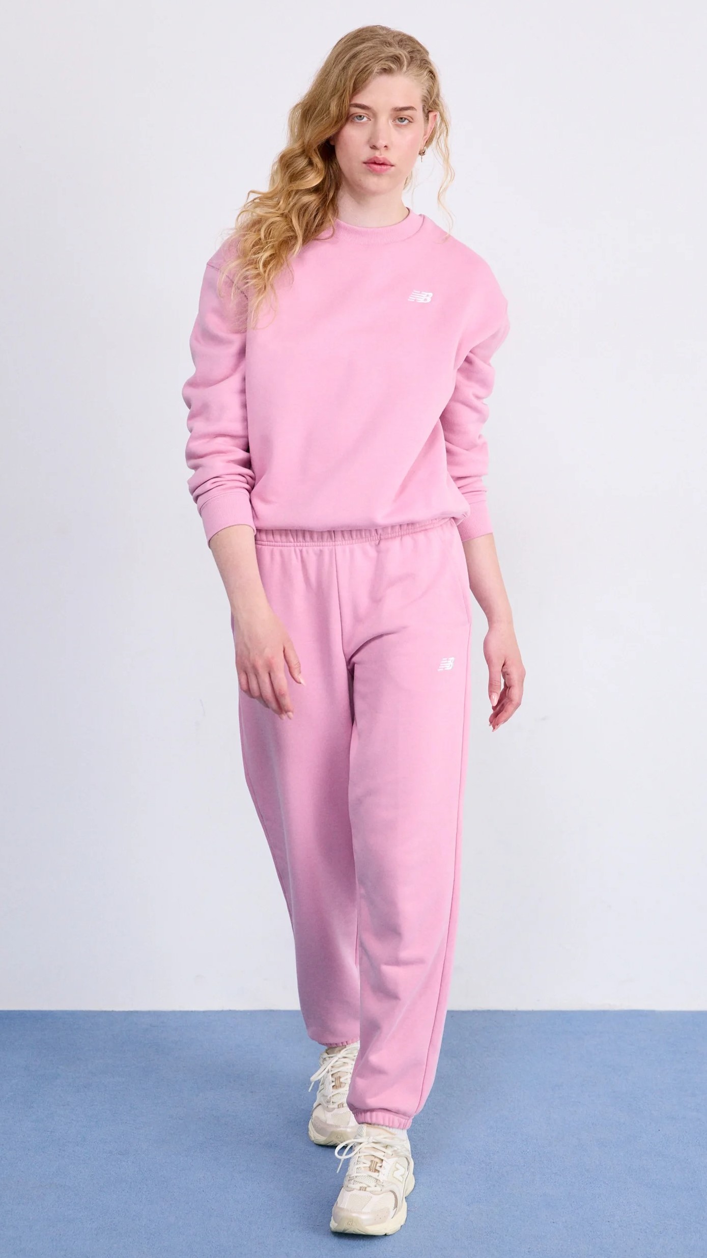 Alo-Inspired Cozy Fleece Oversized Sweat Suit | Women's Relaxed Jogger & Pullover Set