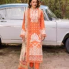 Unstitched 3Pc Embroidered Luxury Lawn Dress GullJee Sophie 111